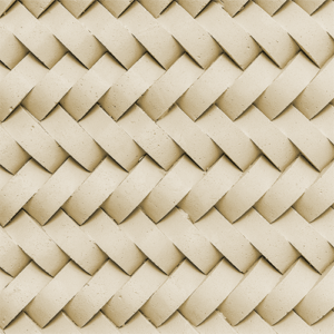 Гибкая керамика Romantic Stone ARC WEAVING Yellow 3000*1200мм