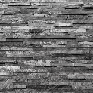 Гибкая керамика Romantic Stone STRIPPED STONE 3D Grey White 2400*1200мм